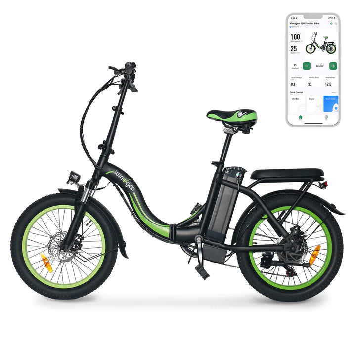 Windgoo E20 Urban Commuter Smart Electric Bike Support Mobile APP