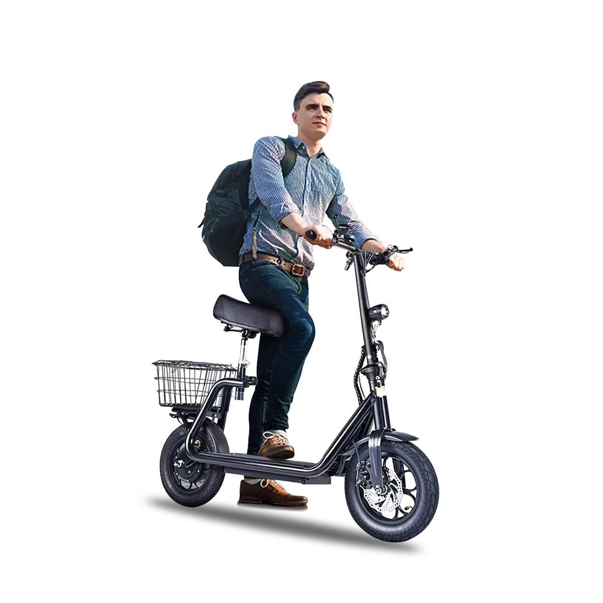 Bogist M5 Pro Electric Scooter 500W Motor, Pnoumatic Tires, 150 Kg Max ...