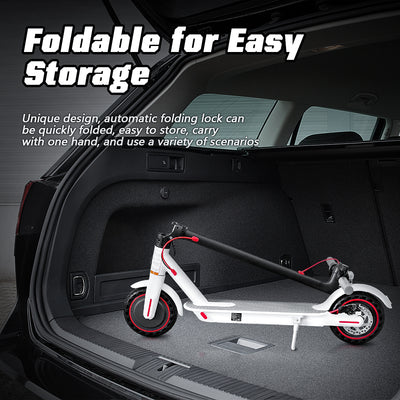 AOVO®m365 elite 35km max mileage, 350W, 36V/10.4Ah, 30km/h max speed, ultra-light folding scooter, newest arrival, ships from Germany warehouse