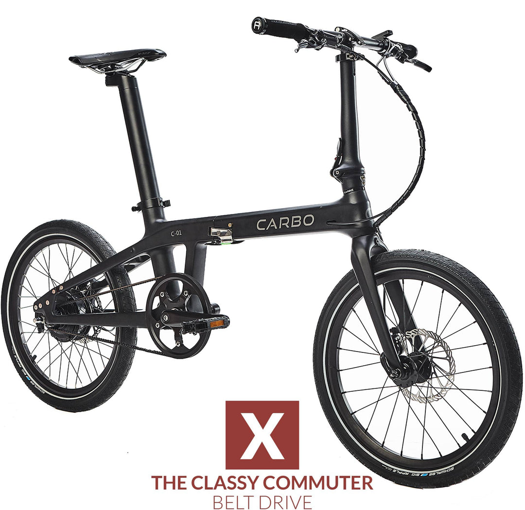 Carbo folding bike sale